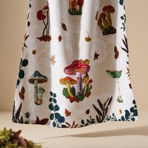 Nathalie Lete Marais tea towel w mushrooms